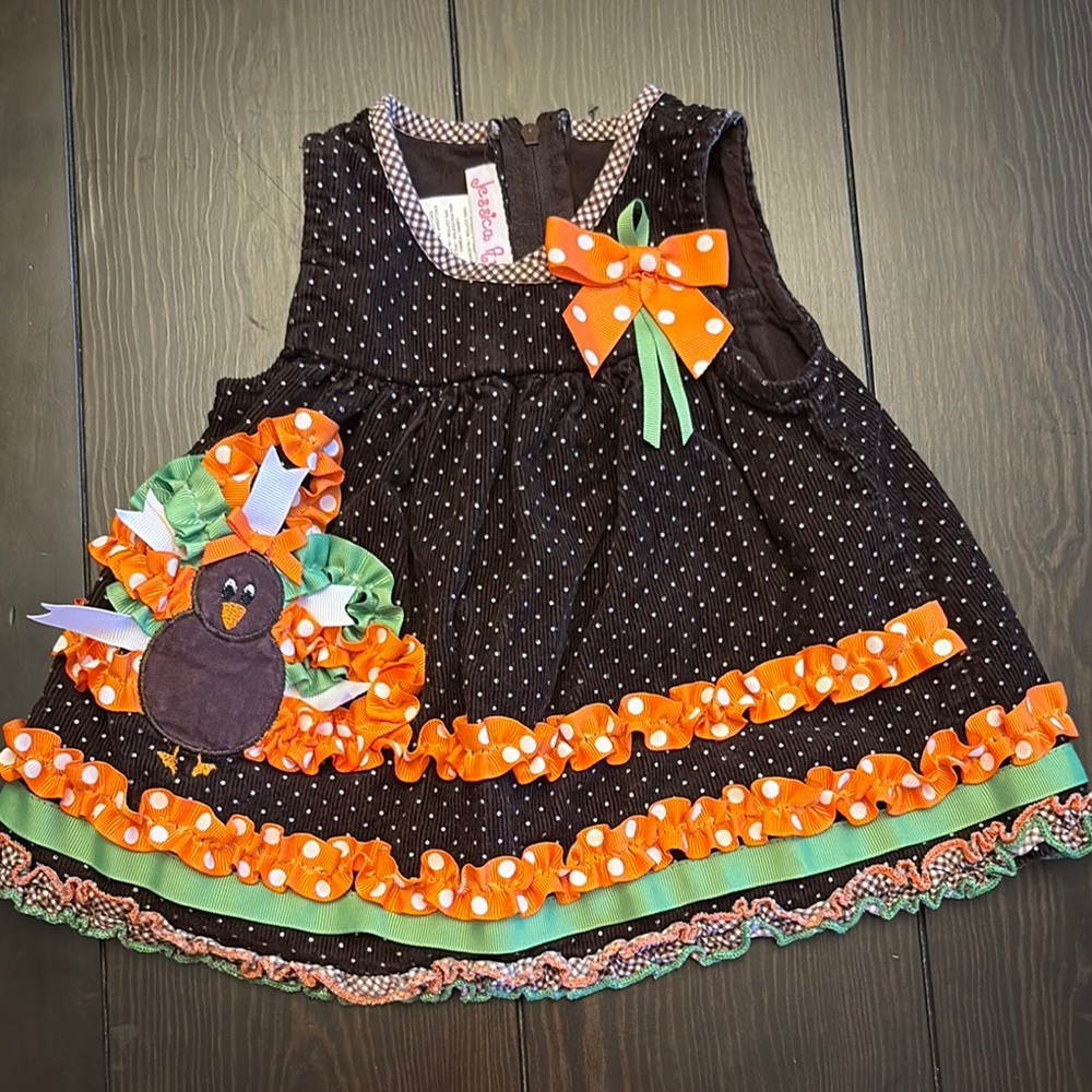 Jessica Ann Black and Orange Seasonal Costume